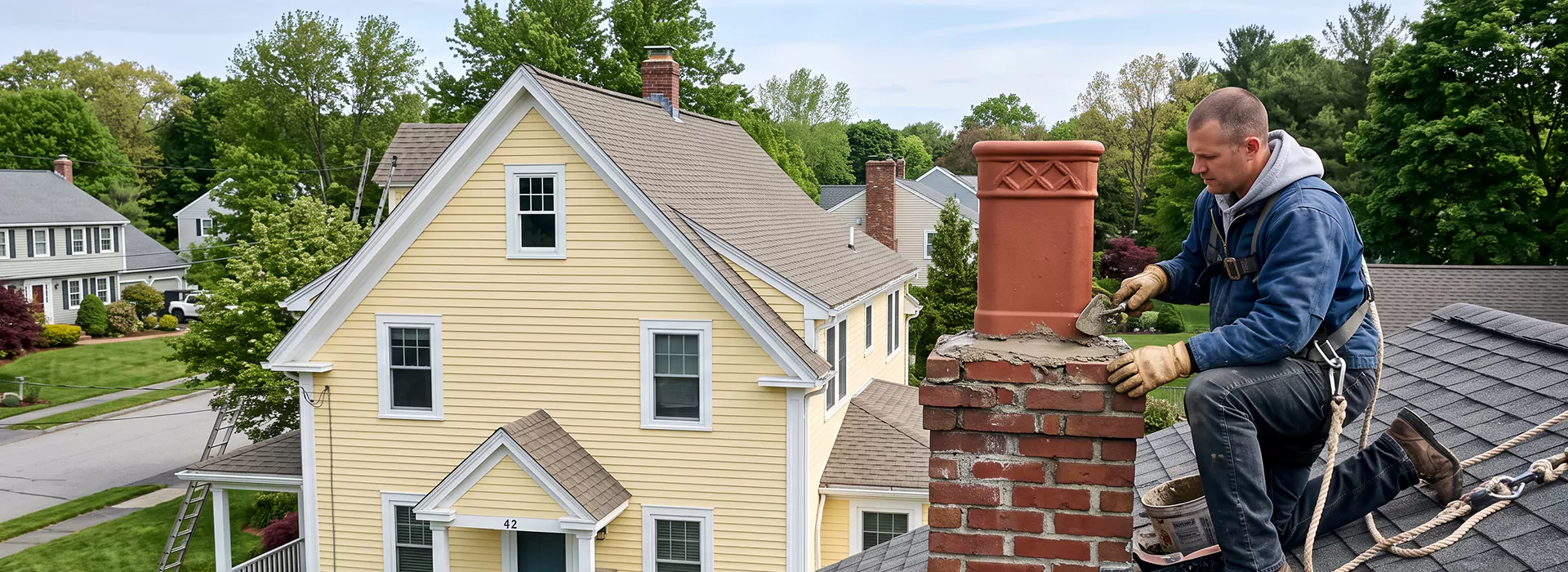 Chimney Pot Repair Lakewood, NJ