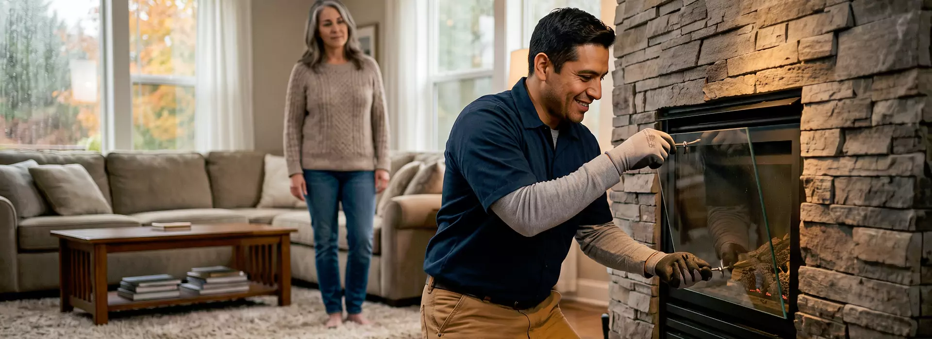 Fireplace Glass Replacement in Lakewood, NJ