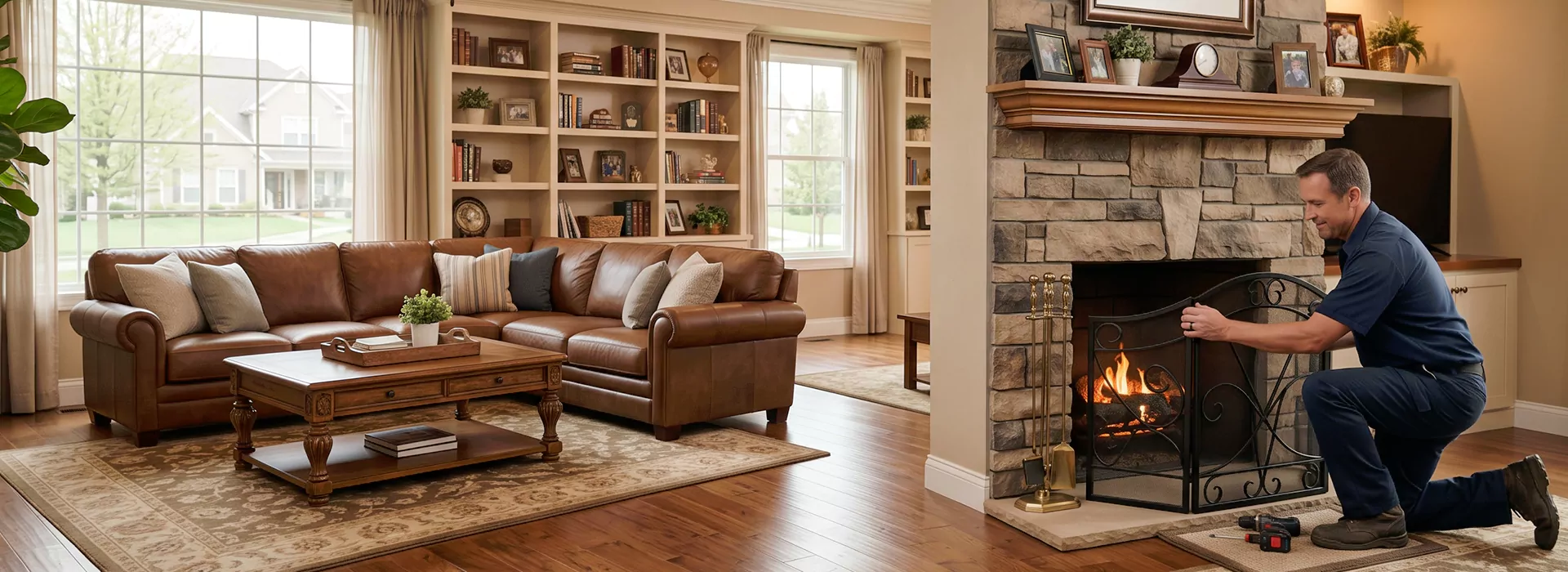 Fireplace Screen Installation Lakewood, NJ