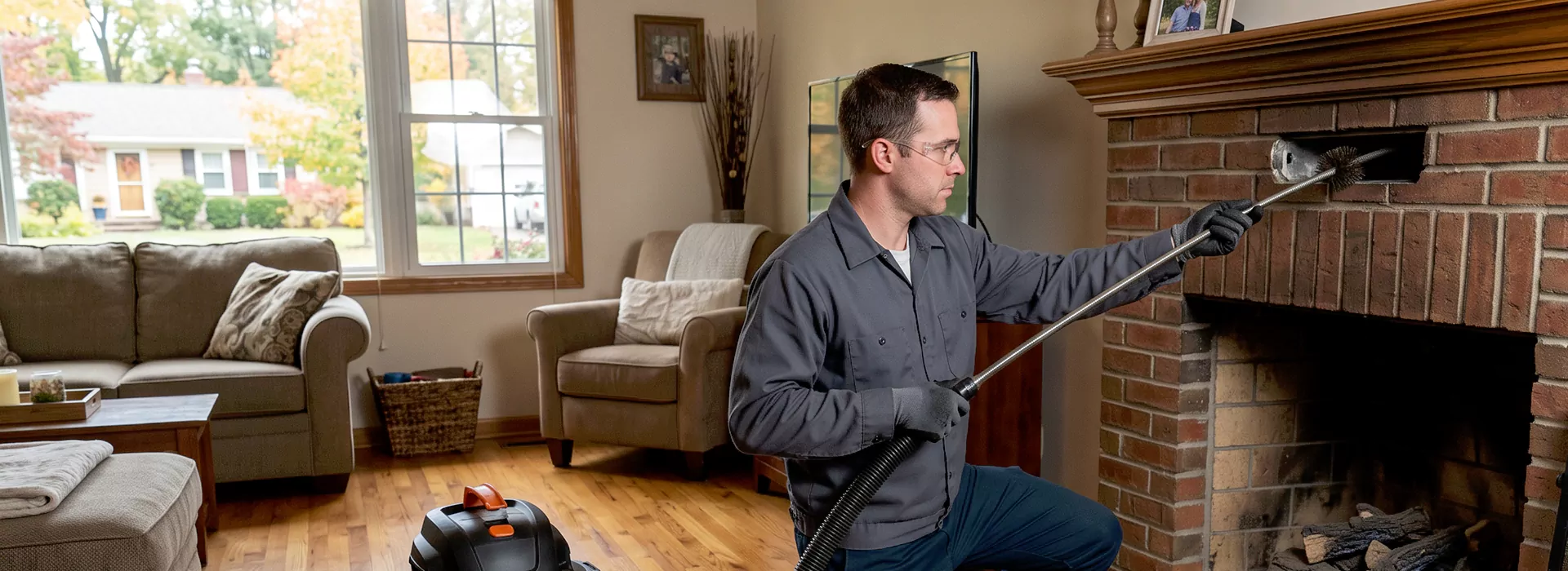 Fireplace Vent Cleaning in Lakewood, NJ