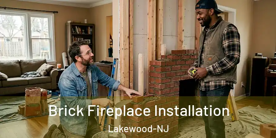 Brick Fireplace Installation Lakewood-NJ