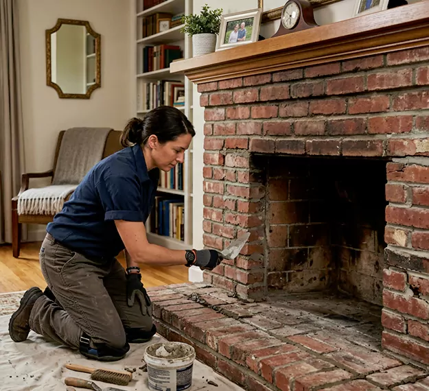 Certified Brick Fireplace Repair Company: Your Local Fireplace Masonry Repair Team in Lakewood, NJ