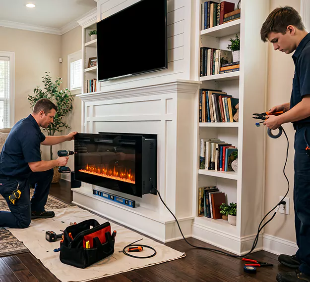 Certified Electric Fireplace Installation Company: Your Local Electric Fireplace Contractors in Lakewood, NJ!