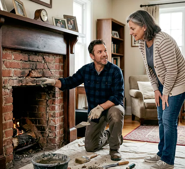 Why Lakewood Homeowners Choose Our Brick Fireplace Repair Team?