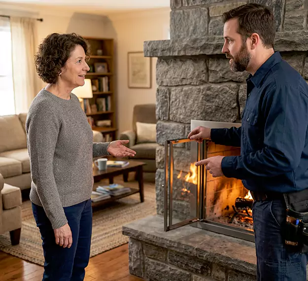 Why Homeowners Choose Our Fireplace Door Installation Team in Lakewood, NJ?