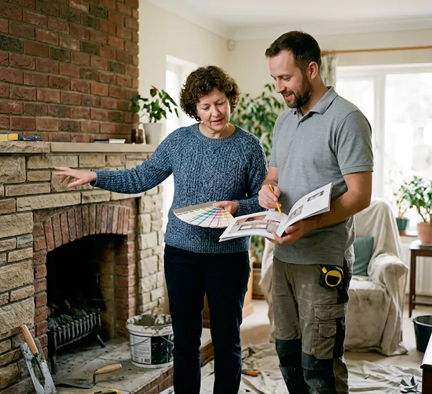 Why Lakewood Homeowners Choose Our Fireplace Makeover Team?