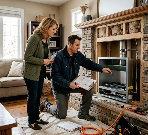 Why Lakewood, NJ Homeowners Choose Our Propane Fireplace Installation Team?