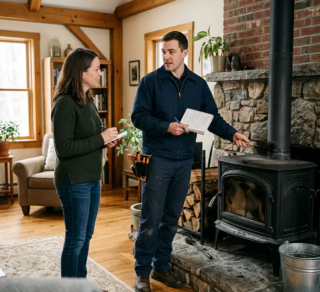 Why Lakewood Homeowners Choose Our Wood Stove Cleaning Team?