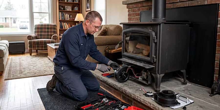 Wood Stove and Gas Fireplace Fan Repair Lakewood