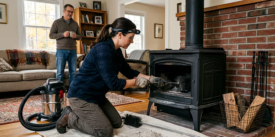 Wood Stove and Pellet Stove Cleaning Service Lakewood