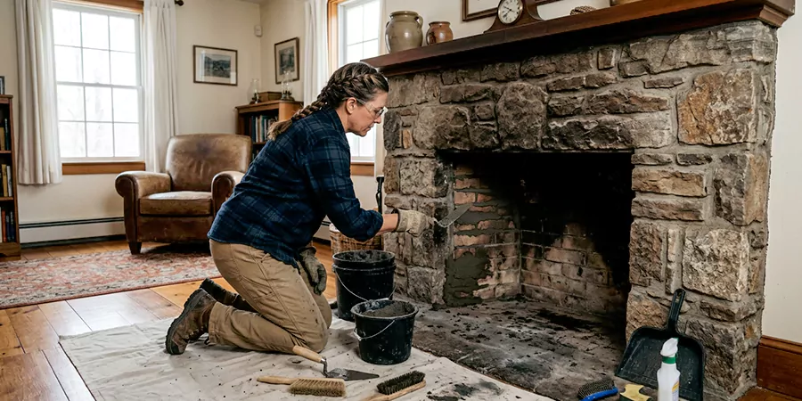 Refurbish Wood Burning Fireplace Lakewood