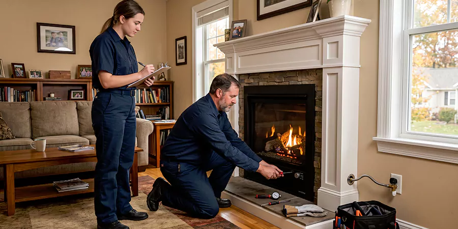 Fireplace Gas Line and Hookup Lakewood