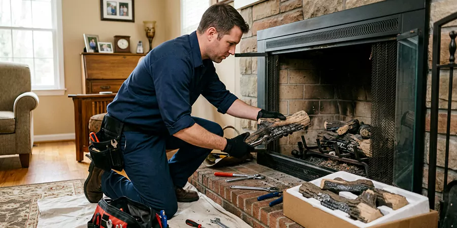 Ventless Gas Log Replacement Lakewood